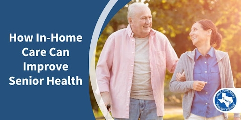Home care attendant walking with an older man